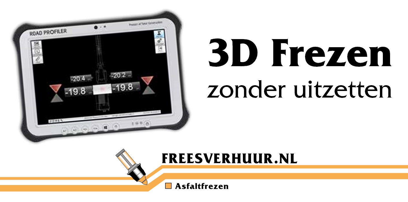3D Frezen Zonder Uitzetten
