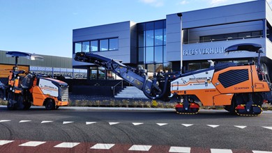 Nieuwe Wirtgen W-100 CFi en W-50 Ri machines afgeleverd!